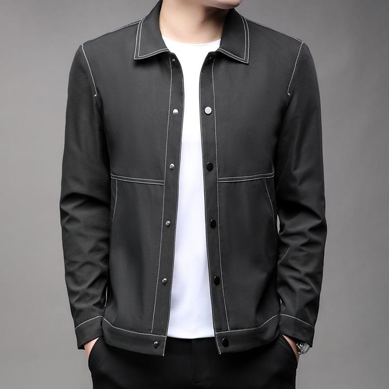 

Весенне-осенняя классическая куртка мужская корейского стиля уличная модная брендовая ретро рабочая куртка молодежная куртка 5XL