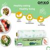 Ofixo Food Wrap Multipurpose Food Wrapping Paper | 50 Meter | Perfect Premium Food Wrapping Paper For Cooking, Baking, P