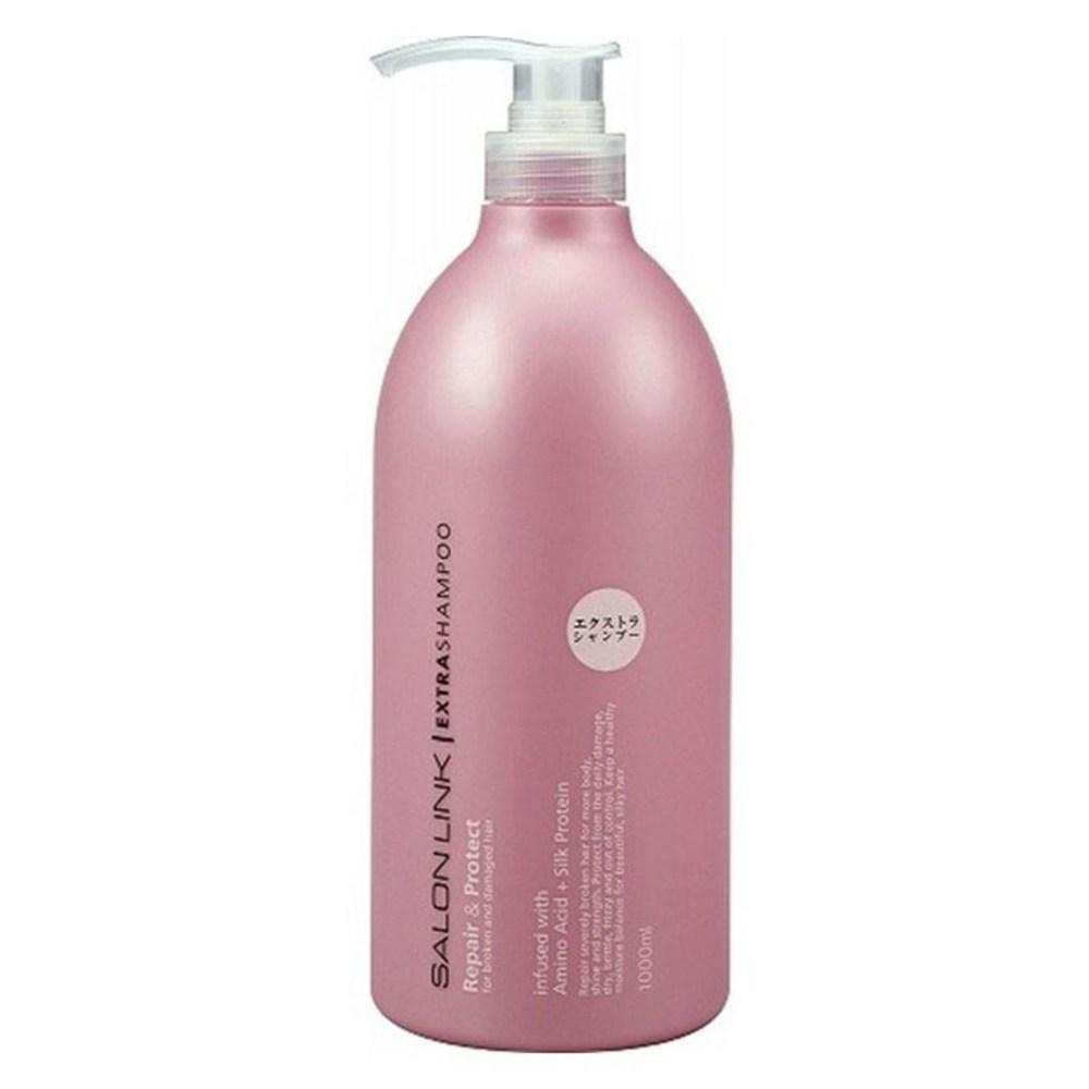 Kumano Salon Link Extra Treatment Repair & Protect 250g + Shampoo Repair & Protect 1000ml, 1 piece