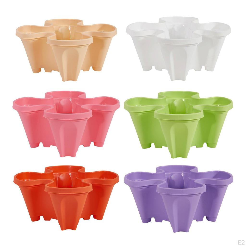 Movable Flower Pot Tray with Wheels Saucer Flexible Round Coaster Indoor E Outdoor