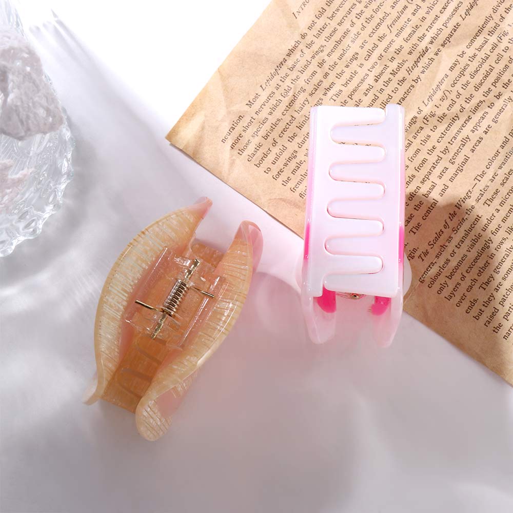 Claw Girls Acetic Acid Hair Claw Women Hair Accessories Korean Style Hair Clip Kamaboko Barrettes