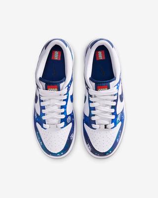Nike Dunk Low x LEGO® Collection Boty pro větší děti IM1448-100 Velikost 3.5Y-7Y
