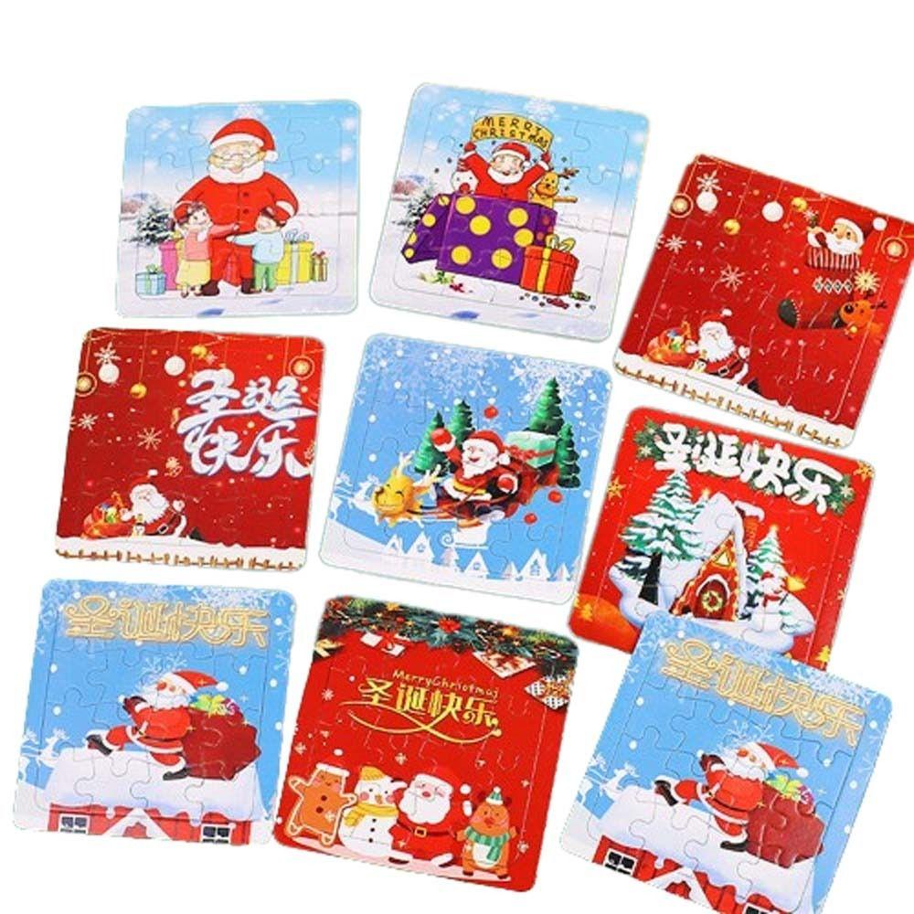 Christmas Christmas Puzzle Toys Santa Claus Cartoon Jigsaw Puzzles  Christmas Gifts