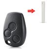 S Without Blade 2/3 Buttons Remote Car Key Shell Fob Cover Case For Renault Dacia Modus Clio 3 Twingo Kangoo 2
