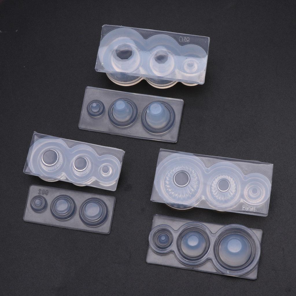 Clay Mold for Miniature Cake Cupcake Food Bread Silicone Resin Mold Bottle Jar Container Epoxy Mold Jewelry Casting