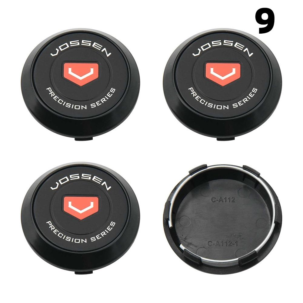 4PCS New 64MM OD / 60MM ID Rim Caps VOSSEN Emblem Wheel Center Cap Wheel Cover Hub caps Sport Car Logo Tire Accessories