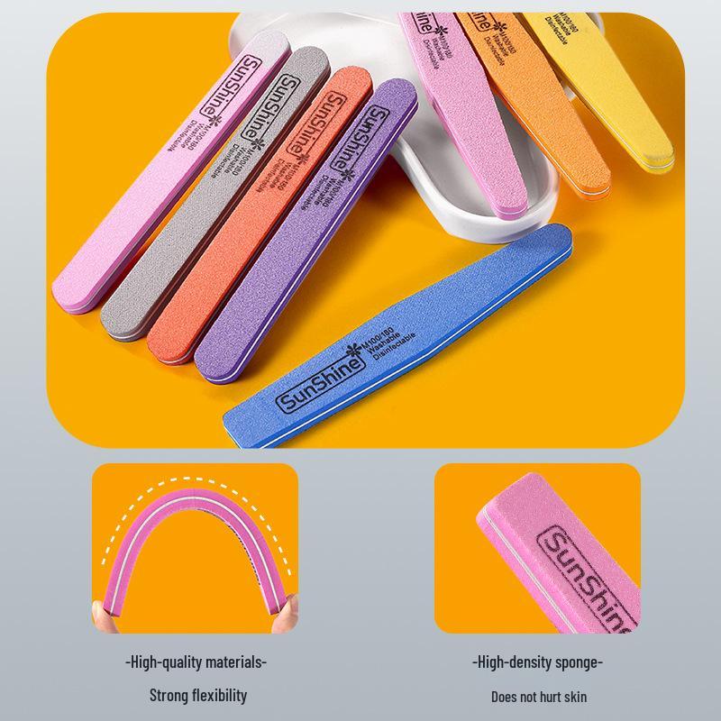 Double-Sided Nail Shaping and Polishing File Set