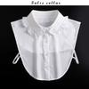 Korean Style Chiffon Fake Collars for Women Sweater Dress Decorative Female False Collar Shirt Detachable Collar Faux Collar