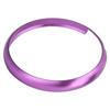 Car Remote Key Fob Decorative Ring Trim Purple Aluminum Replacement for MINI R55 R56 R57 R58 R59 R60 2008‑on