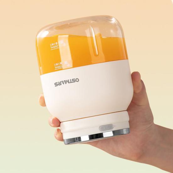 1 Set 800ML Spremiagrumi portatile Tazza per uso alimentare Grande capacità Ricaricabile Frullatore elettrico senza fili Macchina per succhi Utensile da cucina