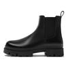 Zara Platform Round Toe Short Chelsea Boots Men boots Black 12006420800