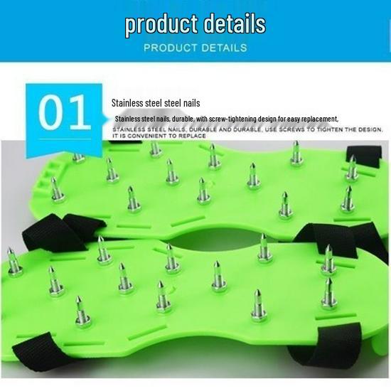 High-Quality Non-Slip Self-Leveling Spiked Shoes for Epoxy Floors and Soil Loosening