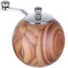 Adjustable Hand-Cranked Wooden Pepper Grinder for Freshly Ground Black and Sichuan Peppercorns