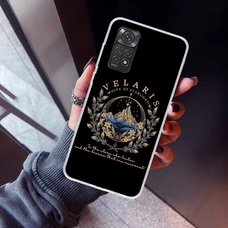 

A Court of Mist Fury Sarah J Maas Phone Case For Xiaomi Redmi Note 15 14 14S 13 12S 12 Pro Plus 11S 11 10S 10 4G Cover 11E 11T 5 Note 15 Pro Plus