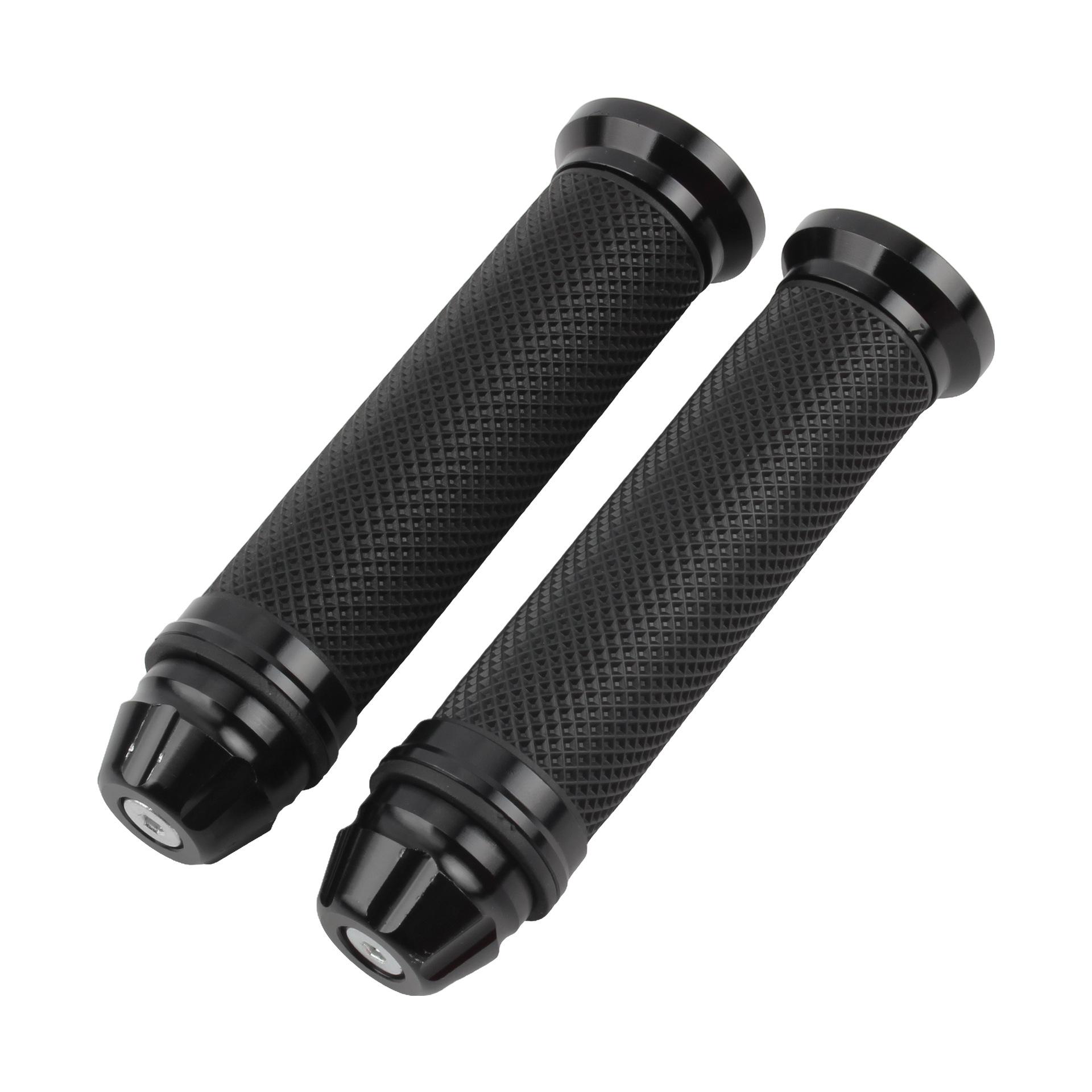 

Universal Motorcycle Aluminum Alloy Modified Spare Parts Rubber Throttle Steering Fixed Handle 22.2mm Handlebar MOYI-0203