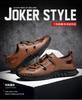 Shoes First layer cowhide hand-sewn breathable sandals 38-44 Hollow outdoor sports and leisure