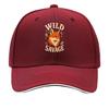 Playful Fox Spirit Nature Lettering Sandwich Baseball Cap Sun Cap Outdoor Workouts Hat