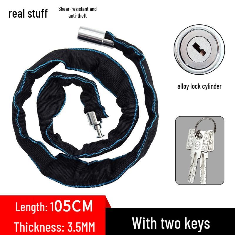 Copper Core Anti-theft Portable Bike & Scooter Chain Lock
