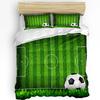 Soccer Balls Football Design Bedding Set 3pcs Duvet Cover Pillowcase Kids Adult Quilt Cover Double Bed Set Home Textile