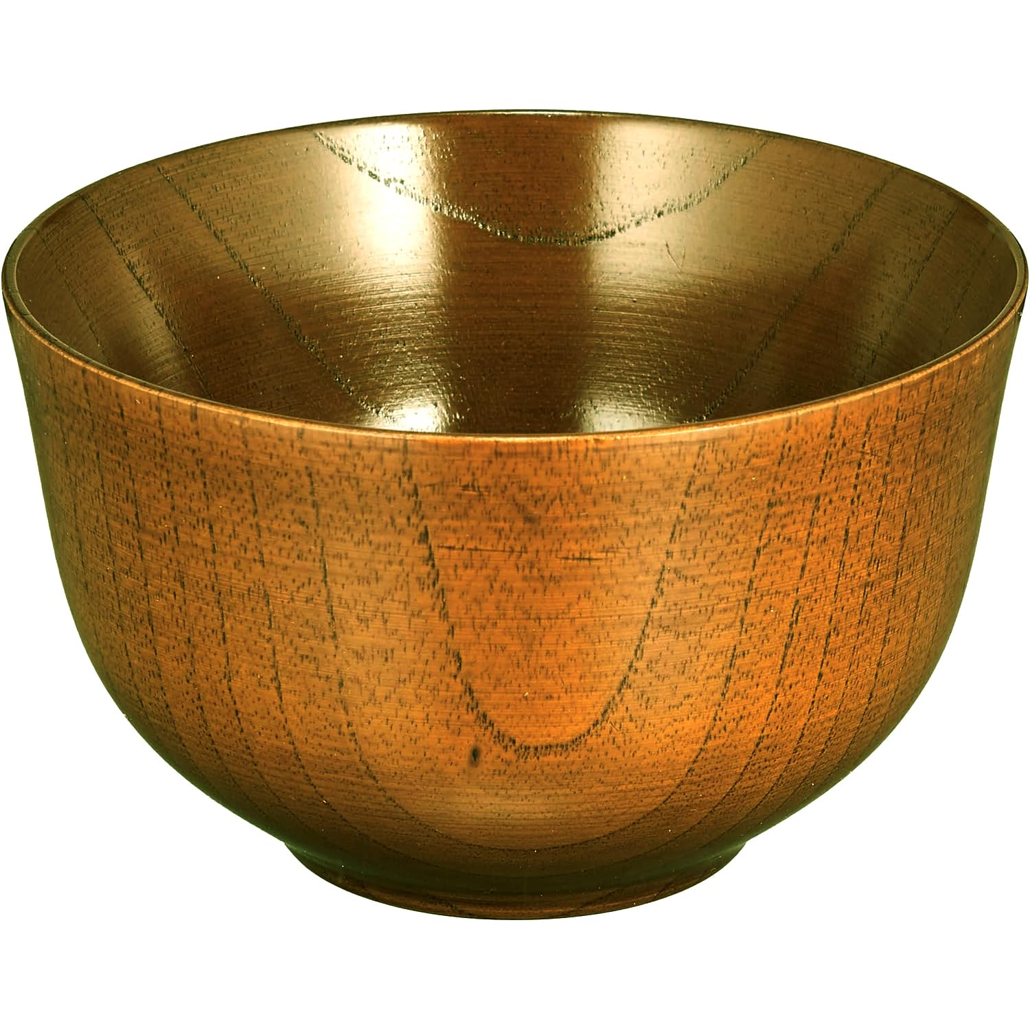 Nagao Modern Soup Lacquered WK55A Han-Han Bowl, Wood,
