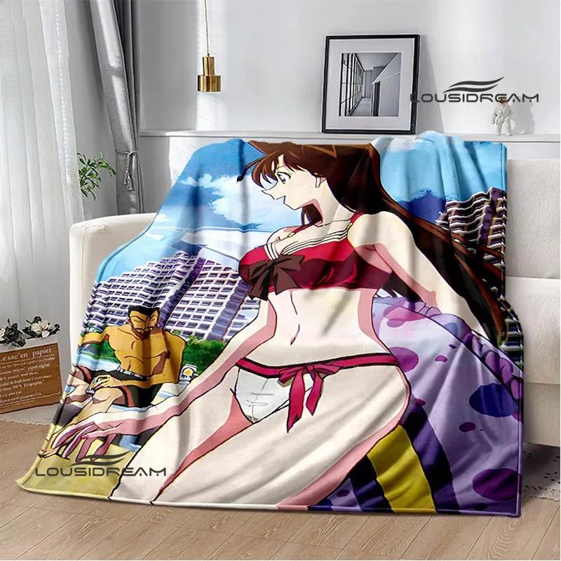 Detective Conan Cartoon Printed Blankets Picnic Blanket Warm Flannel Blankets Home Bed Linings Blankets for Beds Birthday Gift