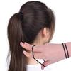 40 Pcsblack Elastic Rope Ring Hairband Women Girls Hair Band Tie Ponytail Holder