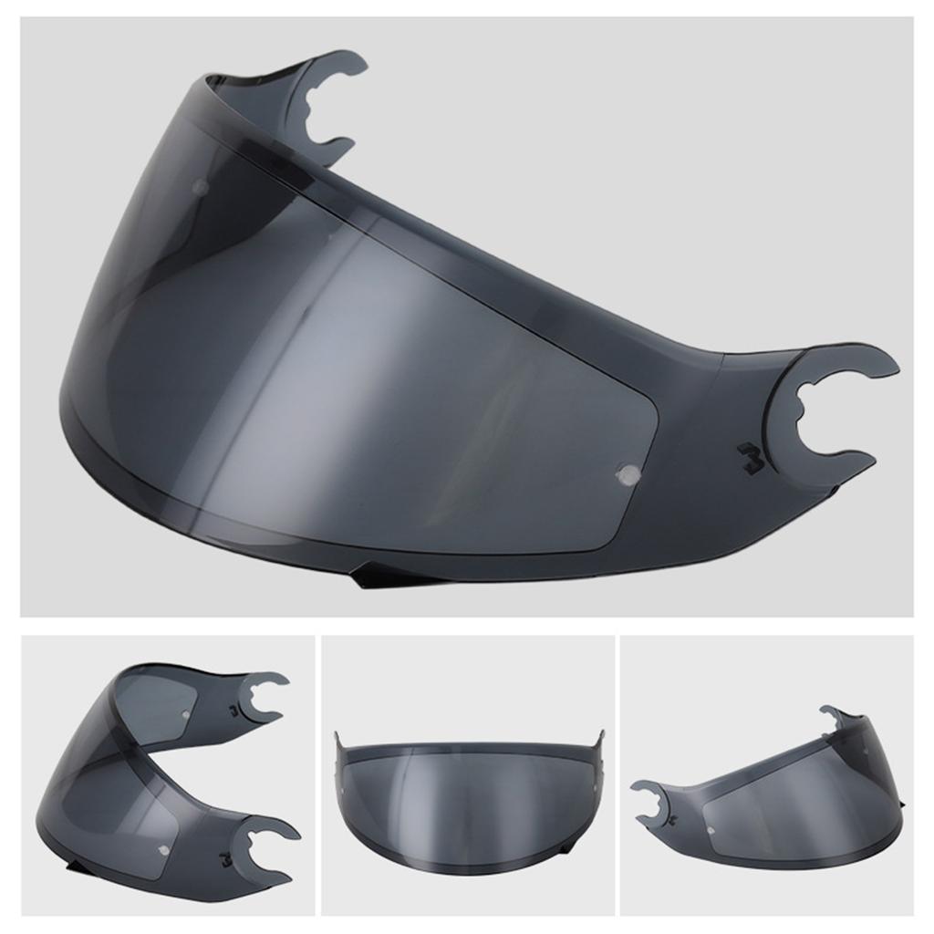 Stilvoller Sonnenschutz für Integralhelme, kratzfest, Ersatzschild, verbesserte Sicherheit und komfortables Fahren, langlebig