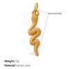 3D Animal Pendant Collection: Lion, Eagle, Deer, and Snake - Versatile Jewelry Accessory