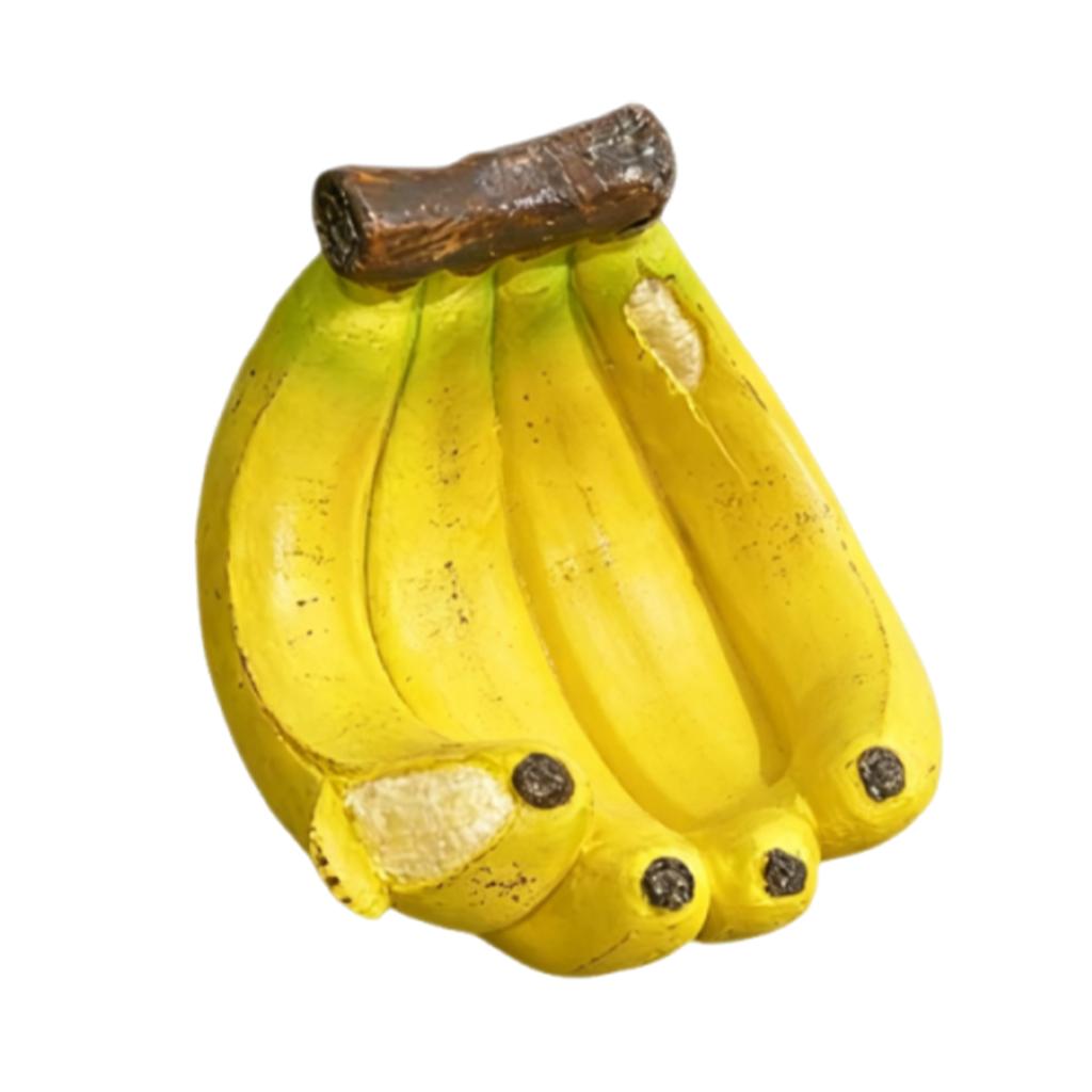 Resin Banana Garden Bird Feeder Bowl Decorative Hummingbird Feeder Weather-Resistant for Backyard Wildlife Garden Yard Decor