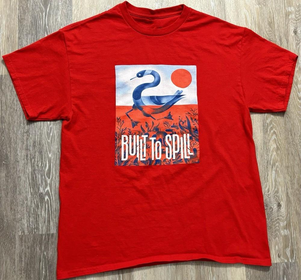 

Built To Spill Band Goose T Shirt Red Unisex S-5XL ND1175 Unisex T-Shirt XXXXL