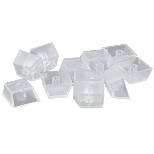 

tbkoly 10pcs transparent abs keycaps mechanical keyboard keycaps matte backlit keycaps m5tb