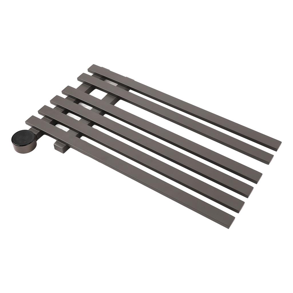 Heated Towel Rack Wall Mounted Electric Towel Warmer Rack with Timer Digital Display 4 Temperature