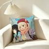 L-Lycoris Recoil Chisato Takina  Pillow Case Square Double-Sided Sofa Cushion Cover Bedroom Bedside Pillow