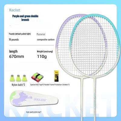 WEZHO Badminton Racket Set