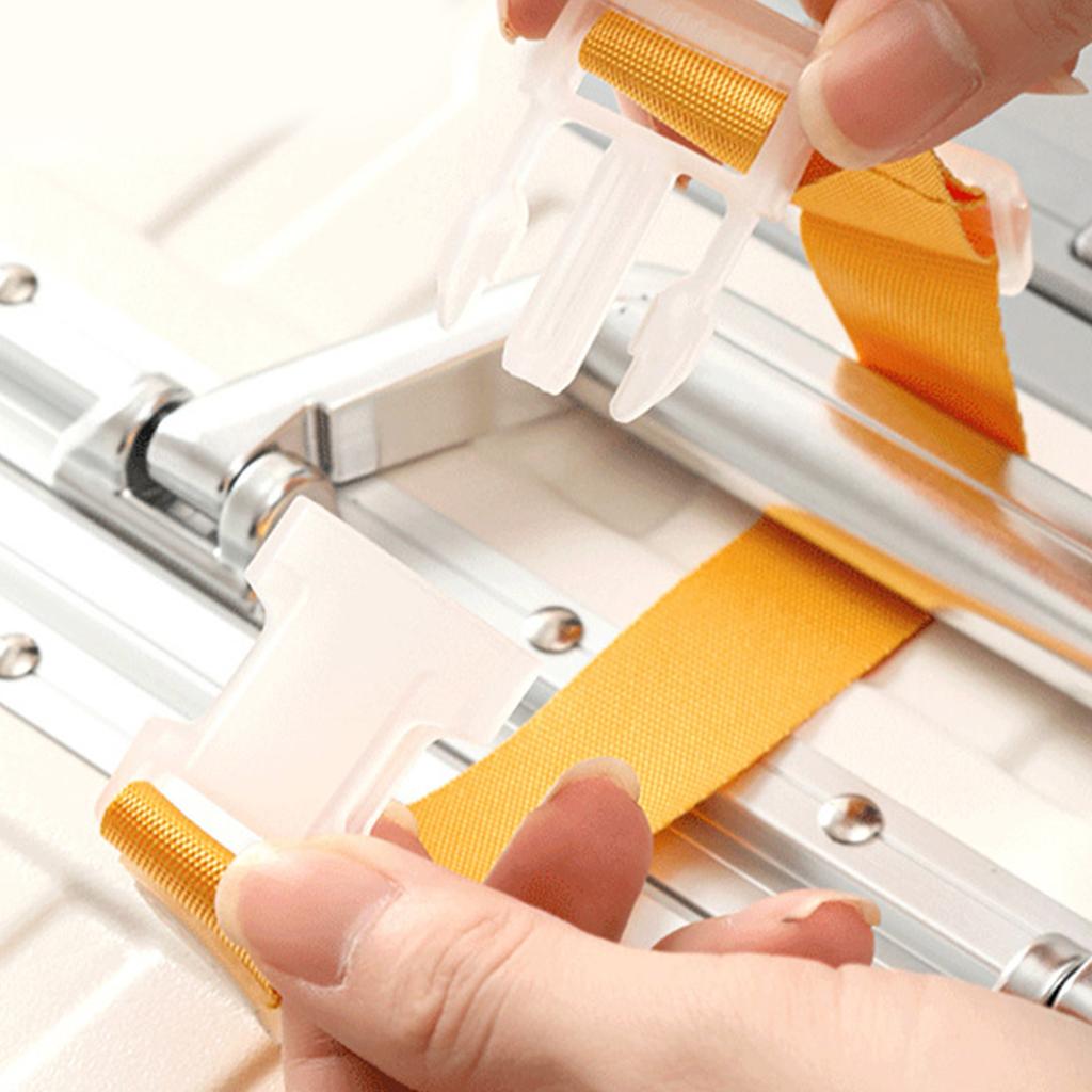 Nylon Strap Luggage Straps Tie Down Belt Travel Items Buckle Belts for Connecting Luggage Bag Bungee Travel Accessories