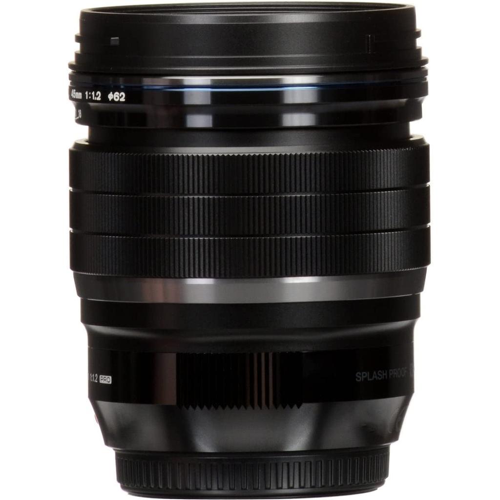 OLYMPUS DIGITAL ED 45mm PRO Lente Prime Baixa Temperatura para Micro Four M.ZUIKO F1.2, À Prova de Poeira, Resistente a Salpicos, Resistente, Terços.