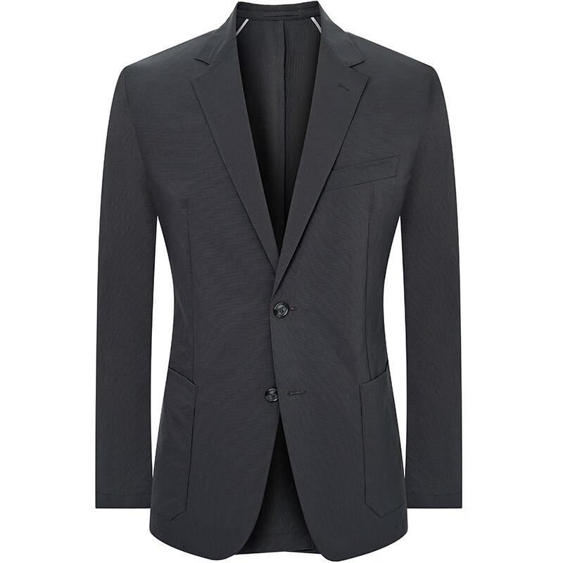 Baoxiniao Men's Slim Fit Elastic Perforated Casual Blazer ESU242027U