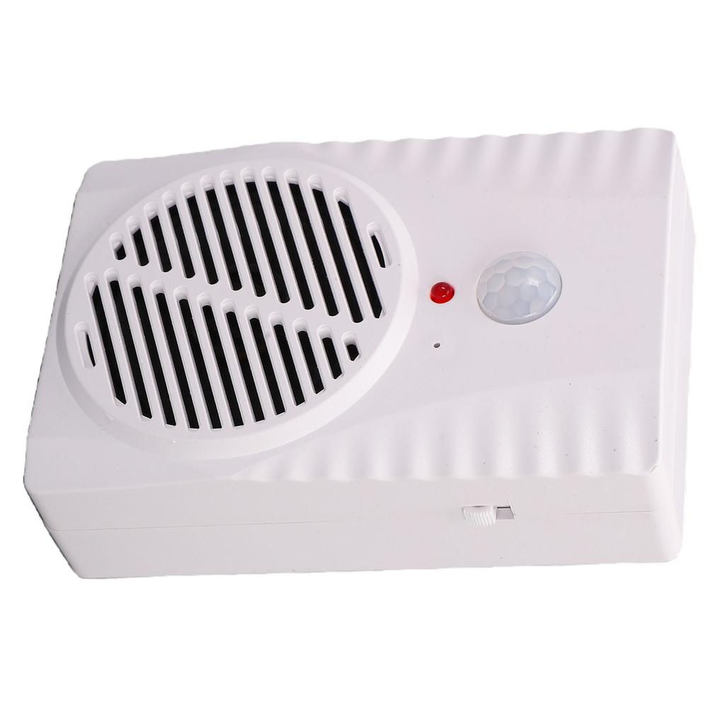 Motion Activated Voice Player Battery Operated Welcome Doorbell Supports MP3 Files Via Type C for Independent Living