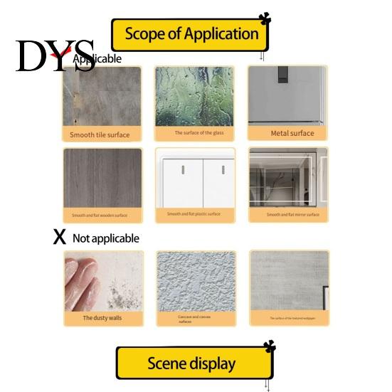 Halloween Home Decoration Gifts Luminous Ghost Wall Stickers for Decoration, Glow in The Dark PVC Decals Decorative Bathroom Glass Windows And Doors,