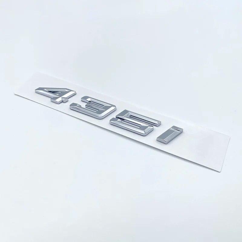 Nowe cyfry litery 420i 428i 430i 435i 440i ABS godło dla BMW serii 4 F32 F33 F36 G22 G23 bagażnik samochodowy tabliczka znamionowa naklejka z logo