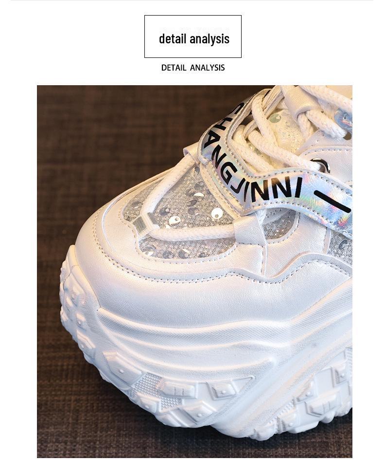 HS6166 Women's 2025 Spring Platform Height-Boosting Sneakers