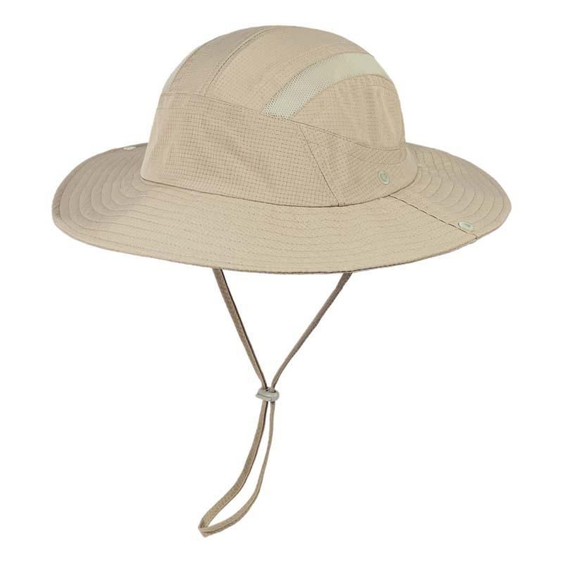 Summer fishing hat men's quick-drying breathable anti-ultraviolet eaves sunshade bucket hat women's foldable sunscreen hat