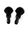 2 Pcs CNC Car Windshield Wiper Water Nozzles Hood Spray Jet Window Washer Nozzle