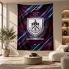 Decorative Tapestry,Burnley Football Printed Wall Art, Lightweight Wall Hanging For Bedroom Background