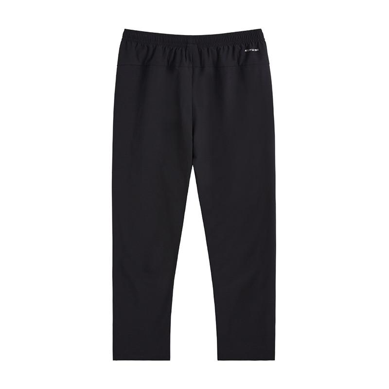 Li Ning Minimalist Logo Design Breathable Short Sleeve Comfortable Long Pants Sports Suit Men suit Black W775-3+V831-1