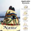 Egypt99 Personalized Name Blanket Lightweight Personalized Blanket Ultra-Soft Great for Office Chair Nap Livingroom Bedding for All Occasions
