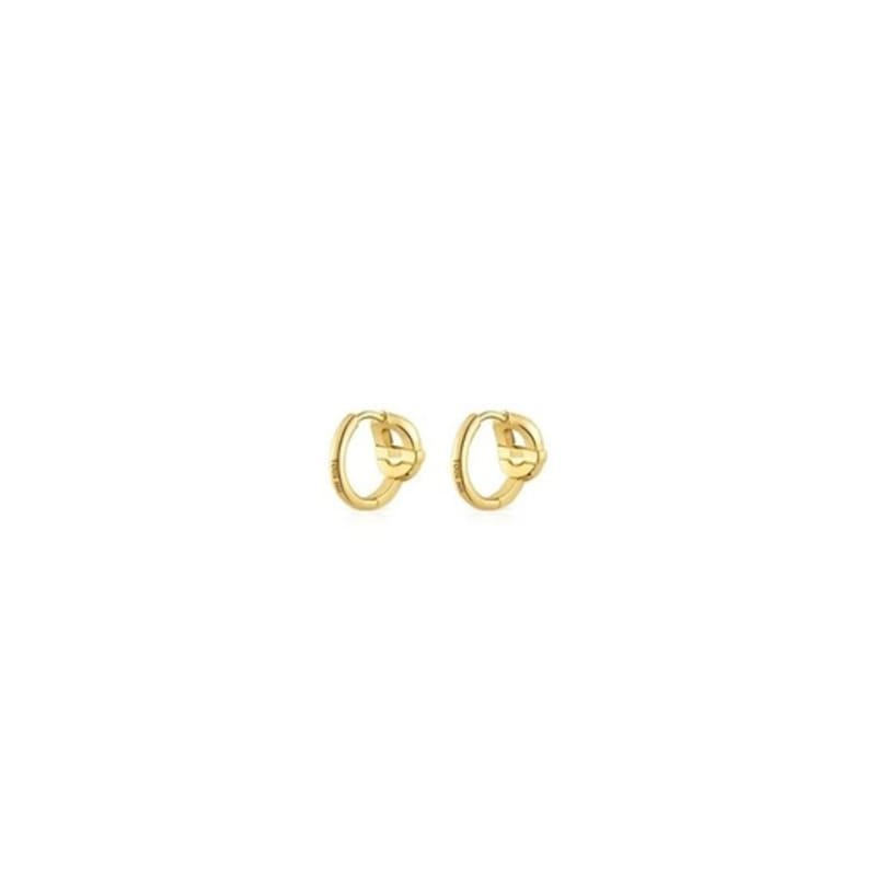 Tous Manifesto Hoop Earrings 18K Gold Plated / MANIFESTO Hoop Earrings / Earrings / 1004094800