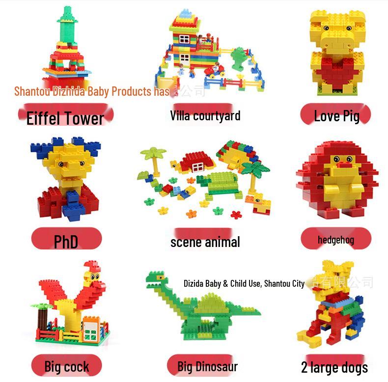 Compatible with LEGO 9656, 45002 Mechanism, 45012 Teaching Aids, 9090 Kindergarten, and 9076 Loose Parts.