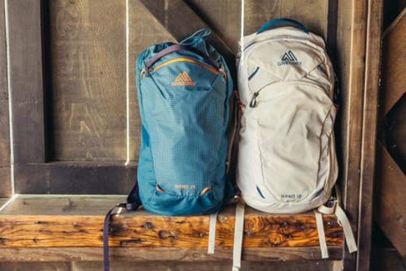 Gregory Nano 18 Large Fits Tablets and Small Optic Black Backpack, Official, Lightweight, Capacity, PCs,