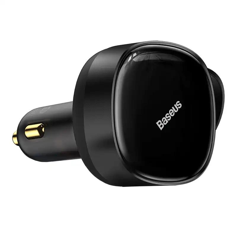 Ładowarka Samochodowa Baseus Enjoyment Z Kablami Usb-C, 33W (Czarna)